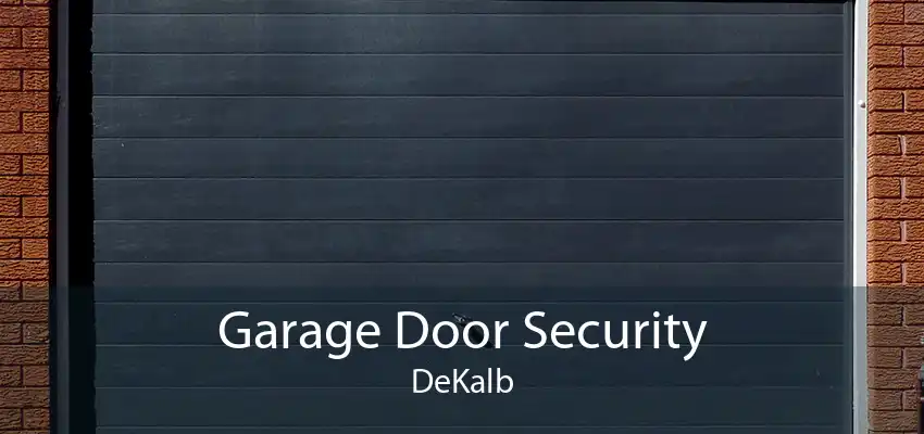 Garage Door Security DeKalb
