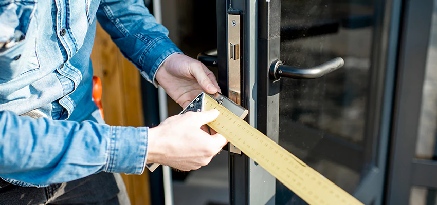 Change Security Door Lock in DeKalb