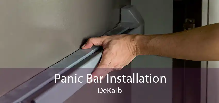 Panic Bar Installation DeKalb